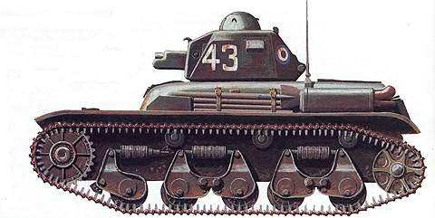 Легкий танк «Рено» R-35